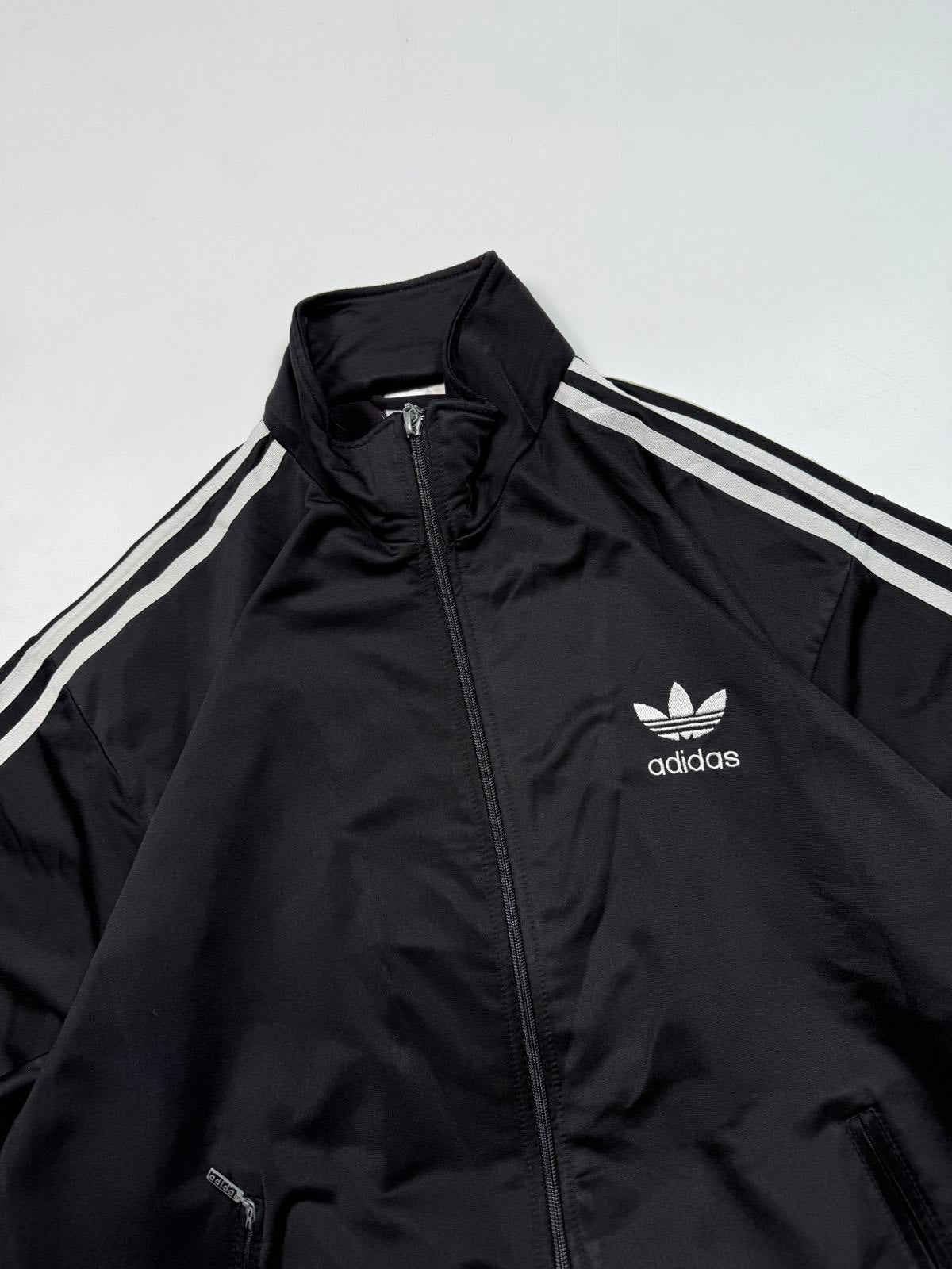 Vintage 90s adidas originals side stripe track top (S)