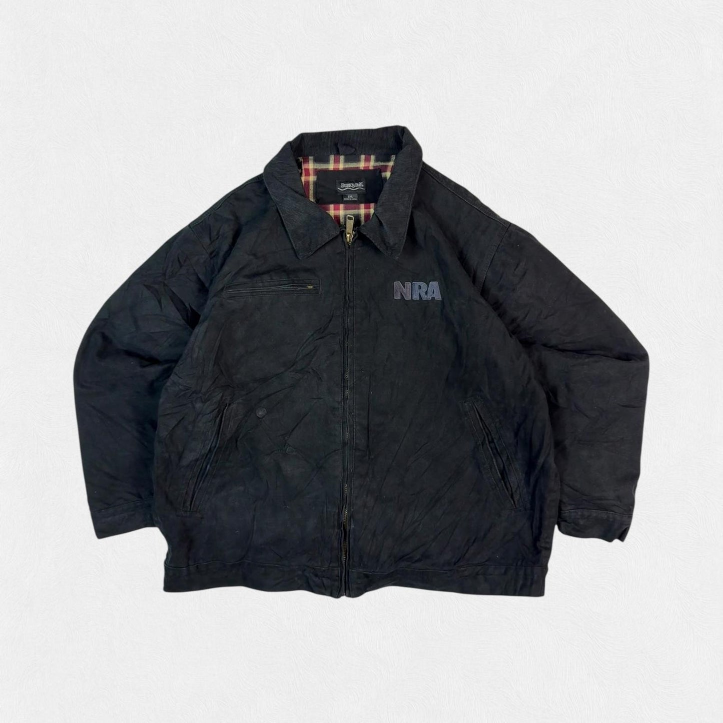 Vintage Burk's Bay NRA harrington work jacket (XXL)