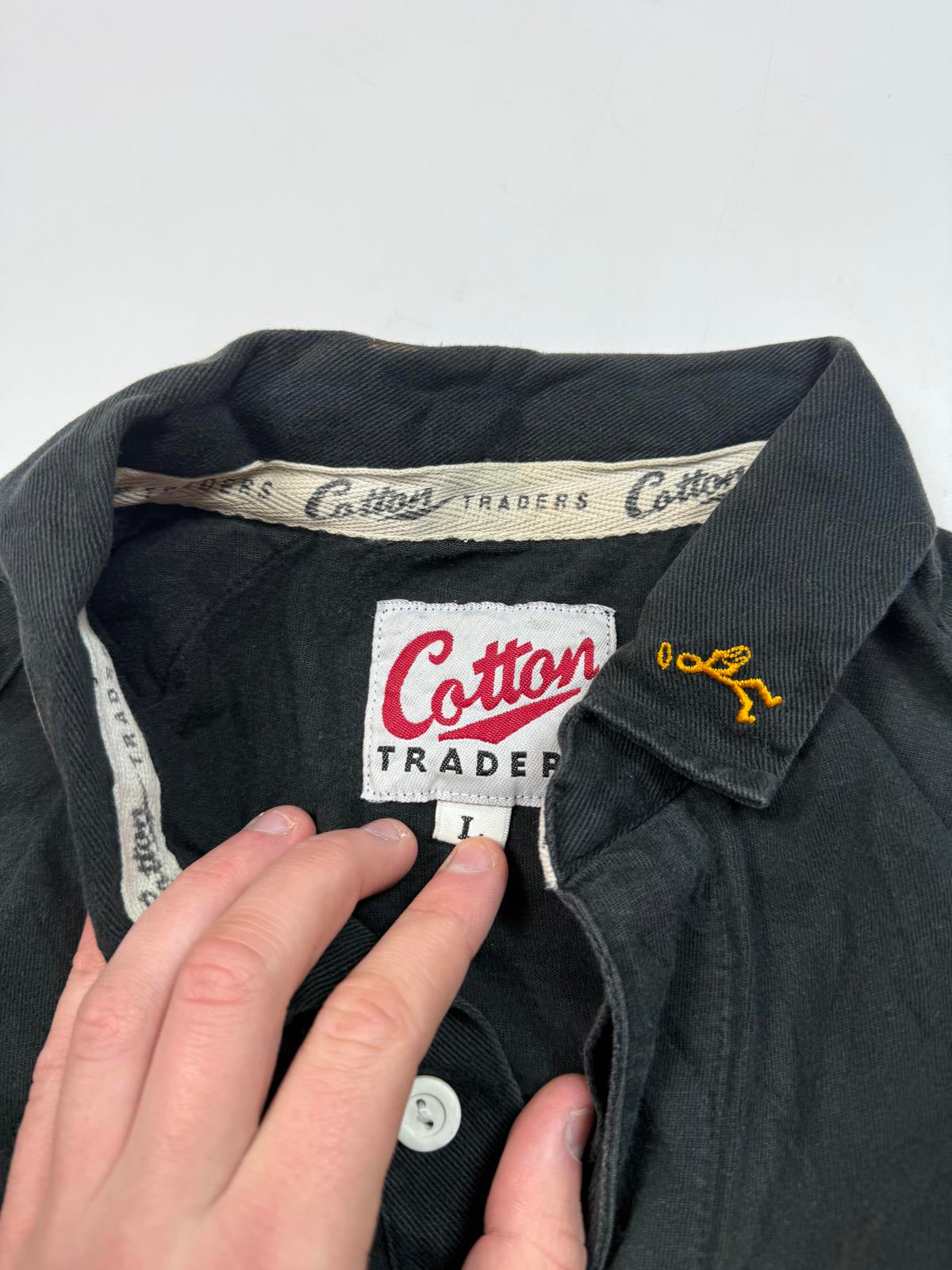 Vintage Northampton Saints 1998/99 Cotton Traders rugby union shirt (L)