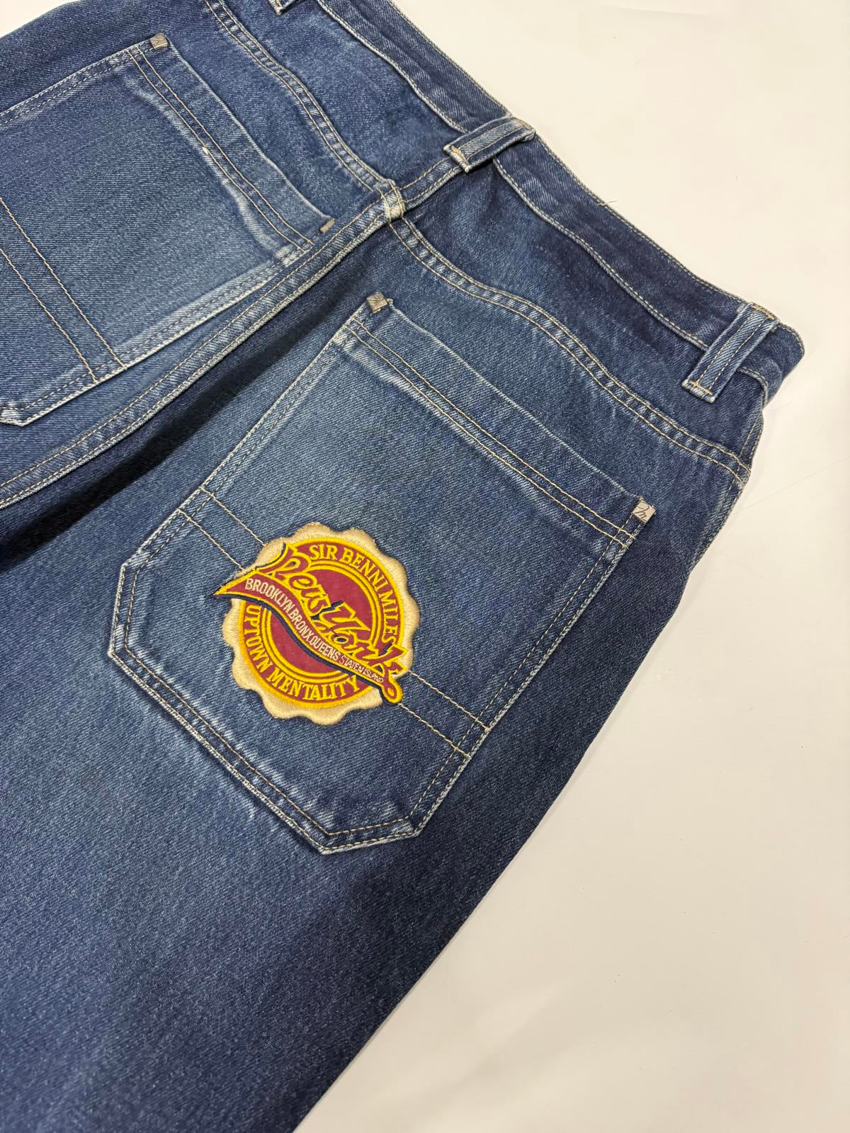 Vintage Sir Benni Miles baggy hip hop Jeans (W34)