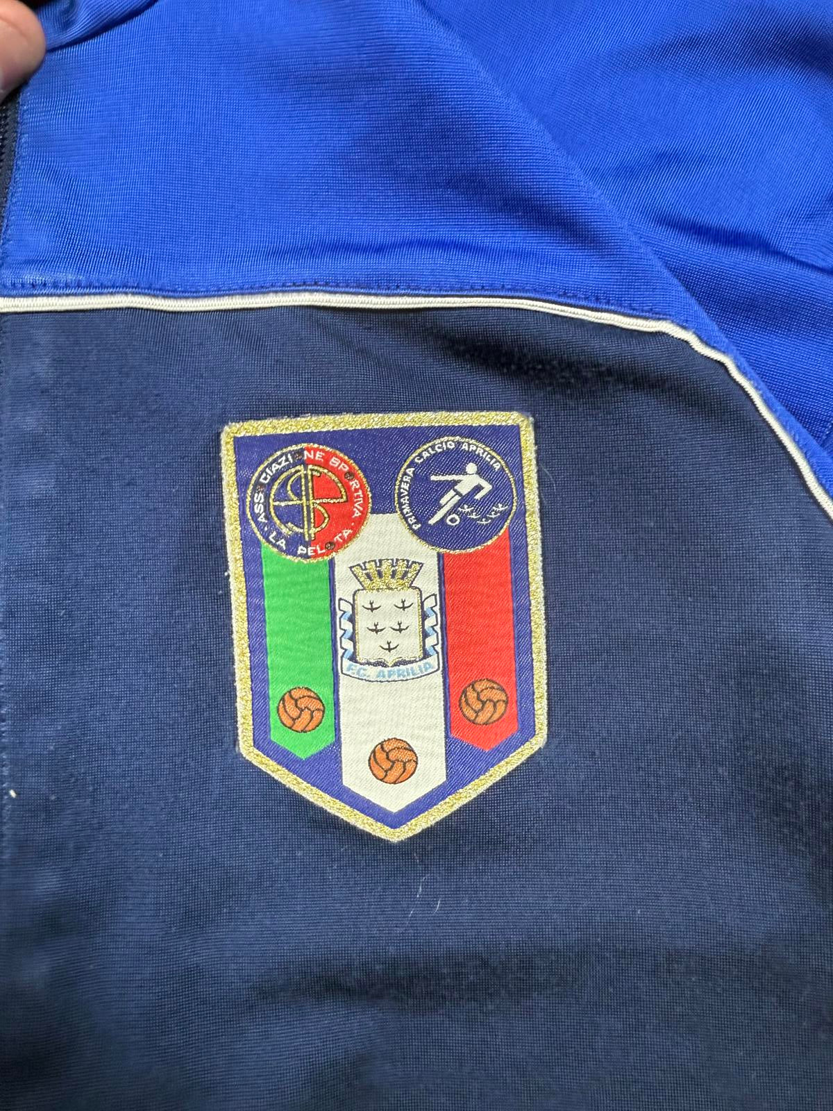 Vintage Aprilia Adidas football track jacket (L)