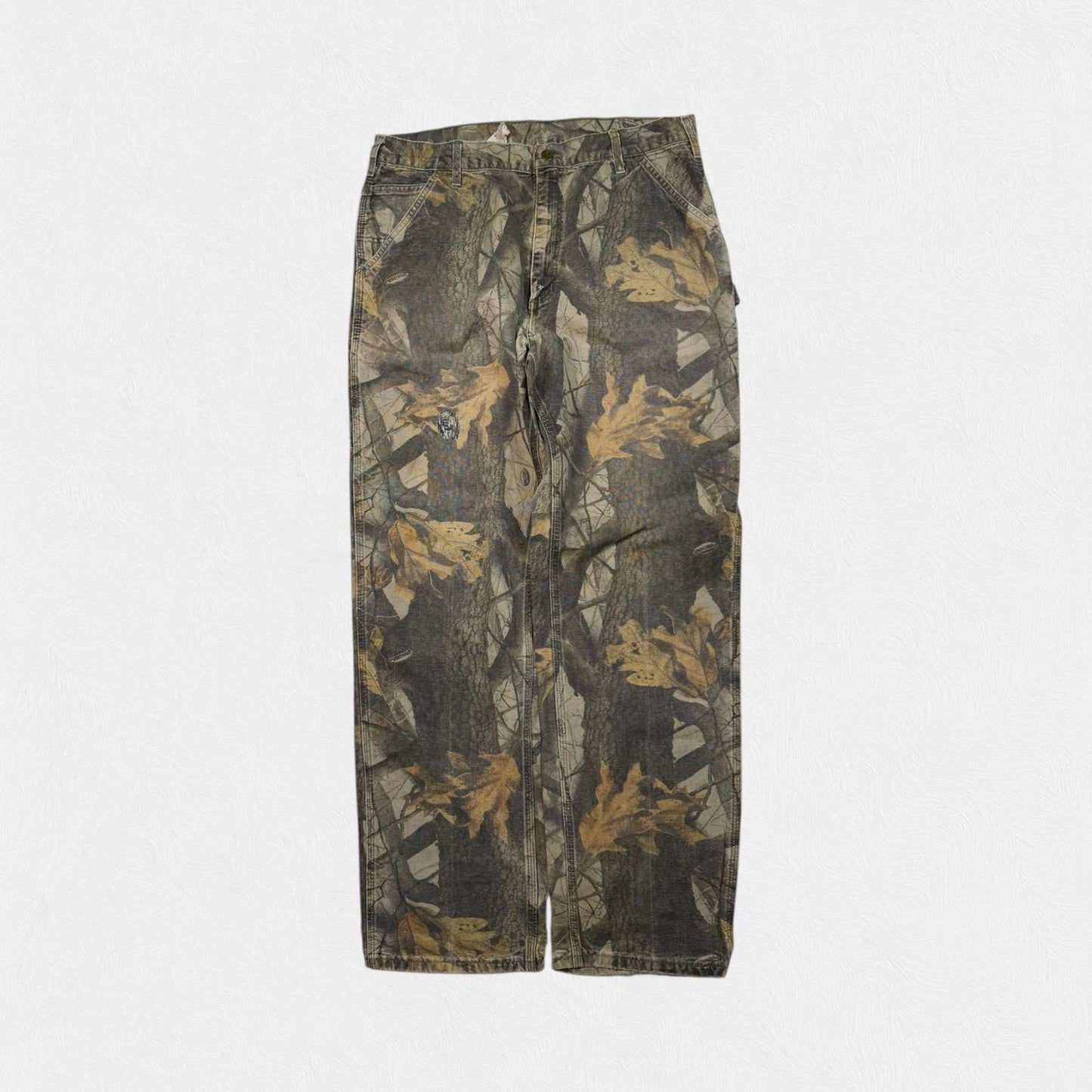 Vintage Carhartt realtree baggy carpenter pants (W34)