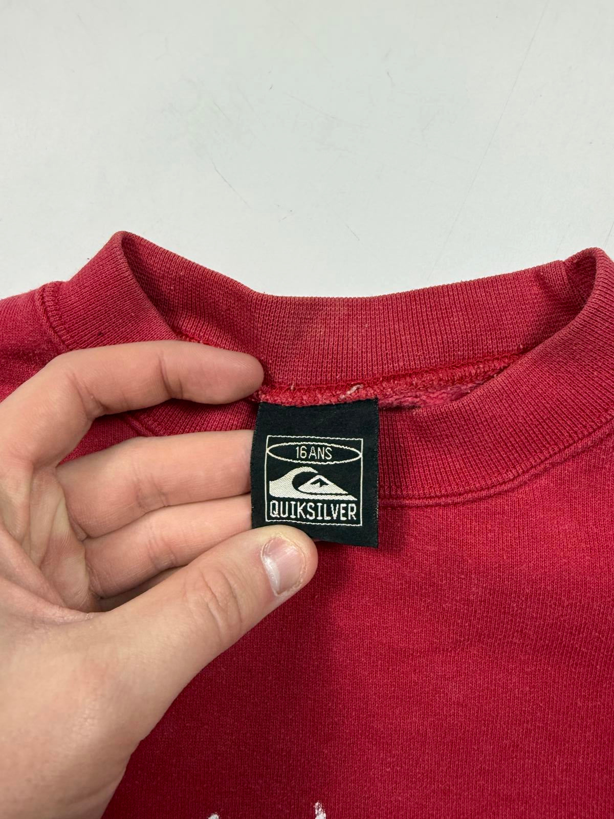 Vintage Y2K Quiksilver skateboarding sweatshirt (XS)