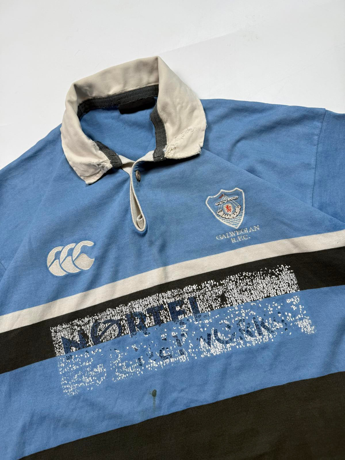 Vintage 90s Galwegians Canterbury rugby union shirt (L)