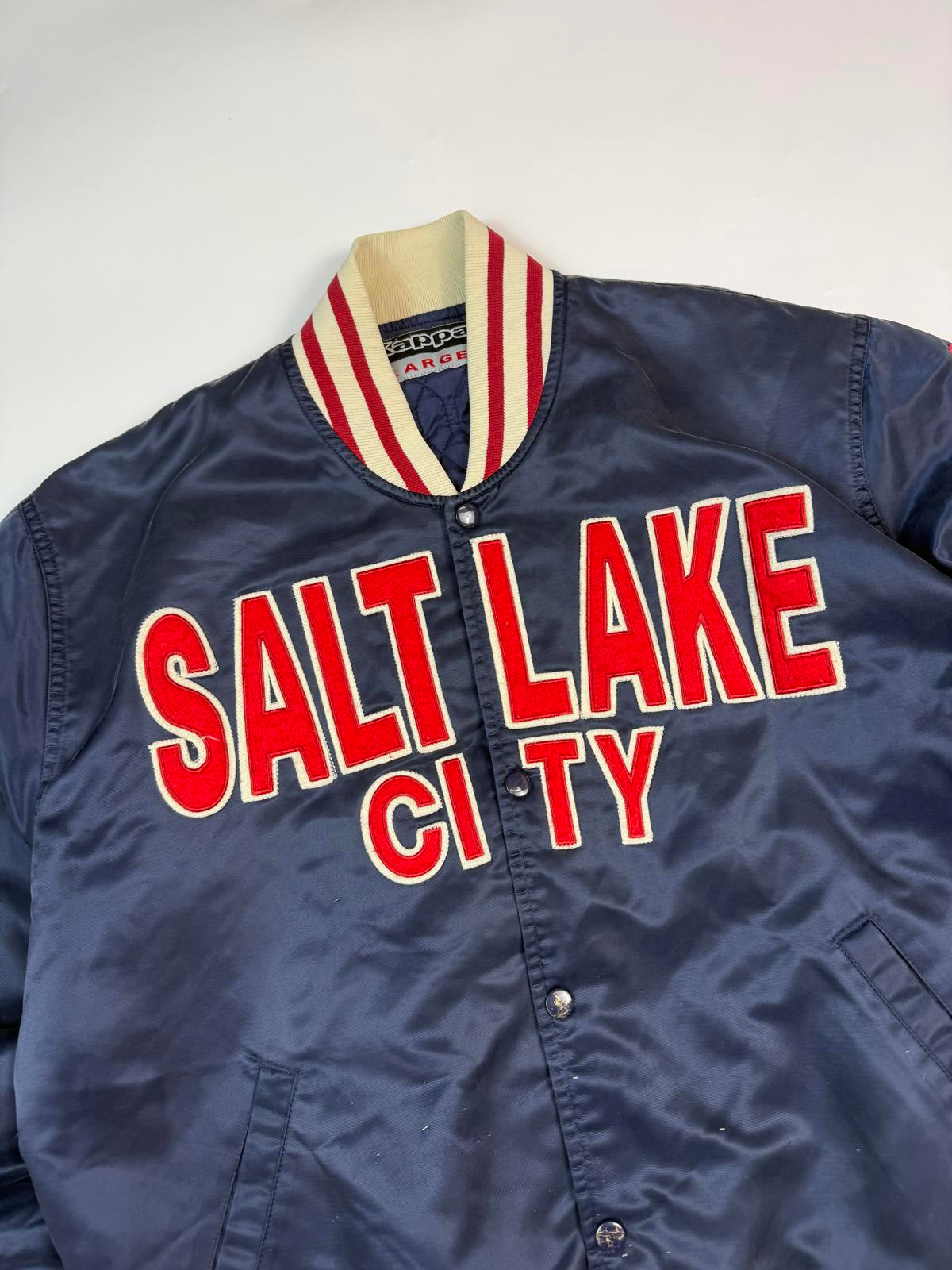 Vintage Kappa Salt Lake city bomber varsity jacket (L)