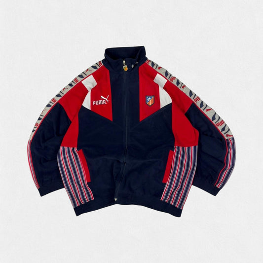 Vintage Atletico Madrid 1994/95 Puma football track jacket (L)