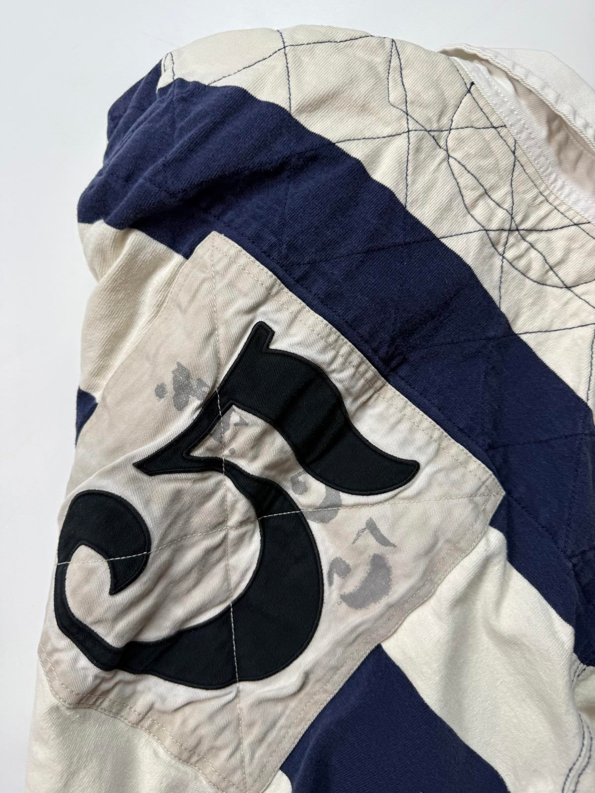 Vintage Polo Ralph Lauren striped rugby polo shirt (M)