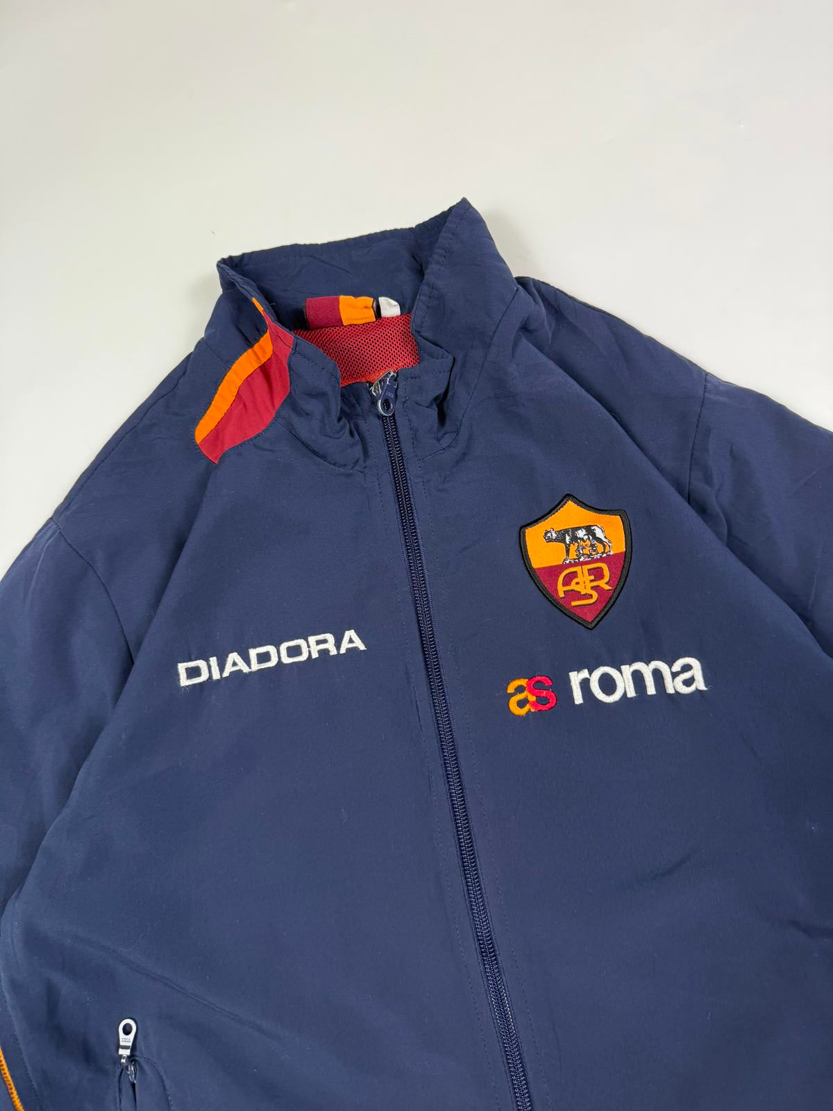 Vintage AS Roma 2005/06 Diadora football tracksuit (M)