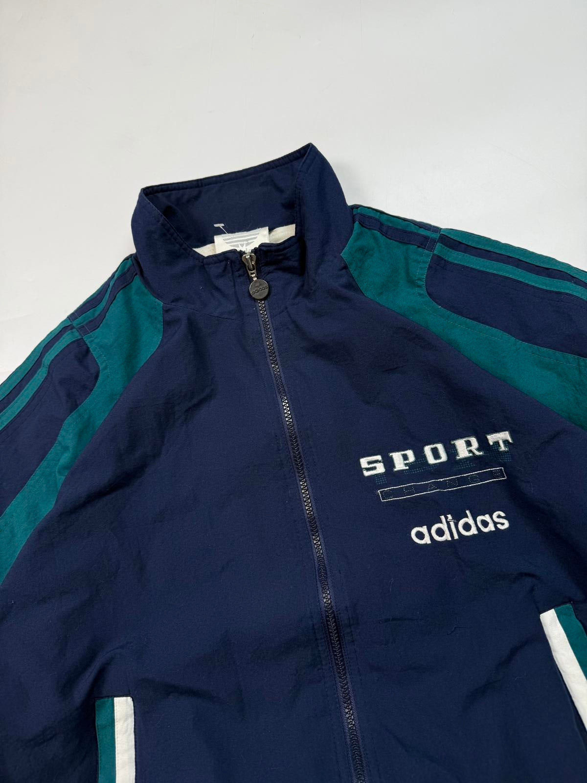 Vintage 90s adidas originals sport exchange track jacket (M)