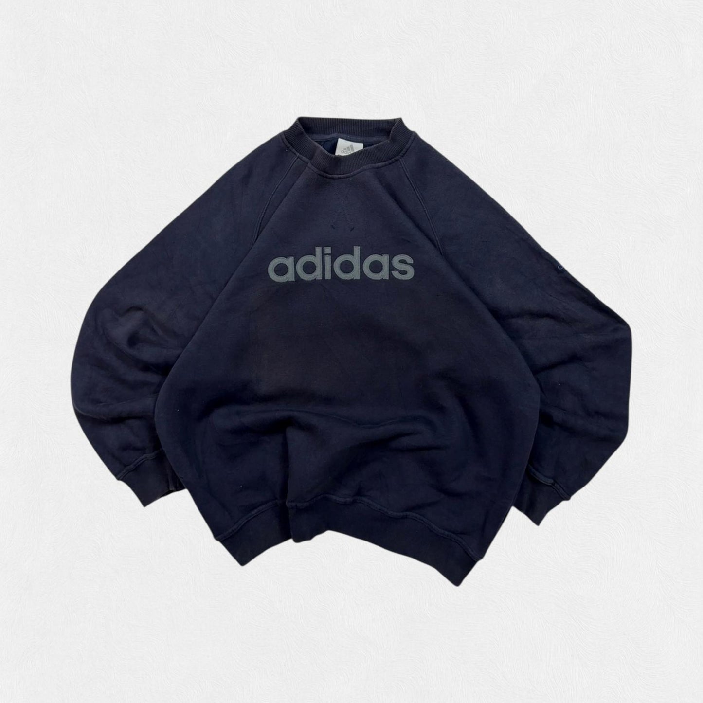 Vintage Adidas spell out sweatshirt (L)