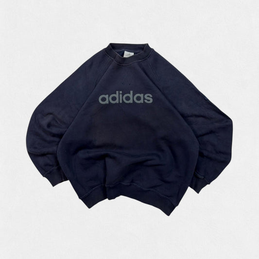 Vintage Adidas spell out sweatshirt (L)