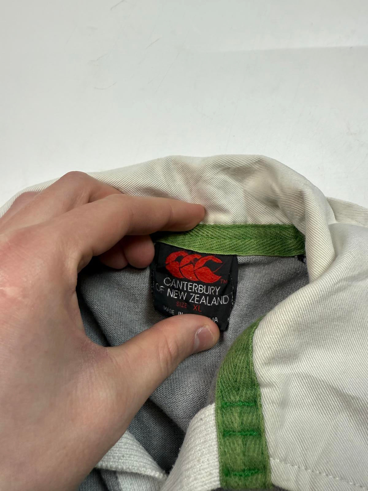 Vintage Ireland 2001/02 Canterbury training rugby union shirt (XL)