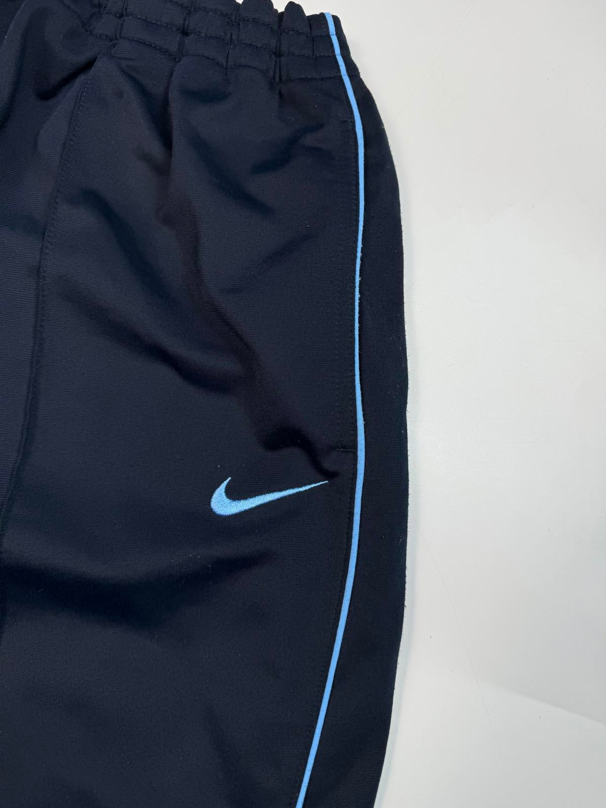 Vintage Nike side stripe baggy track pants (XL)