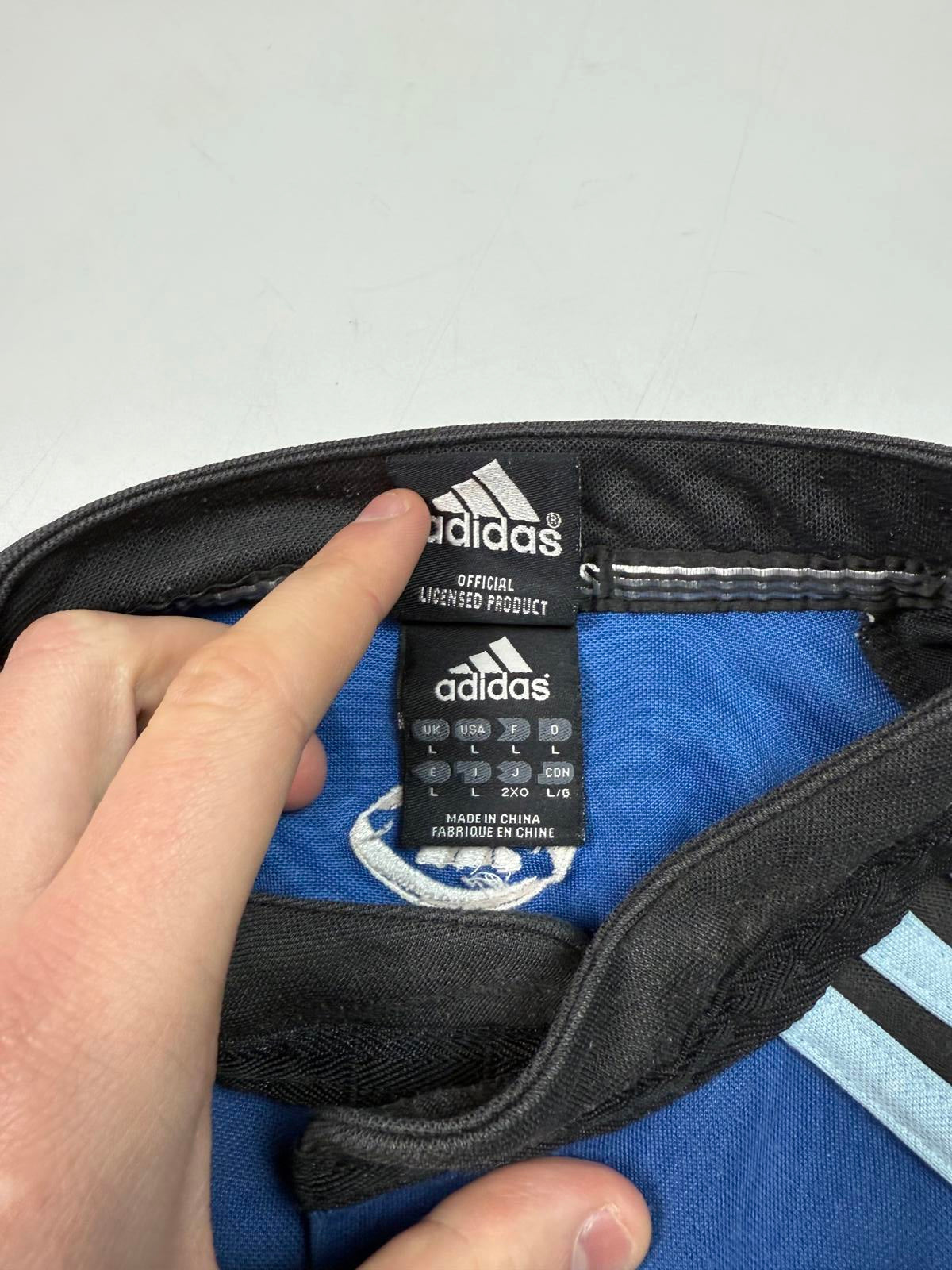 Vintage New Zealand 2003/04 Adidas training rugby union shirt (L)