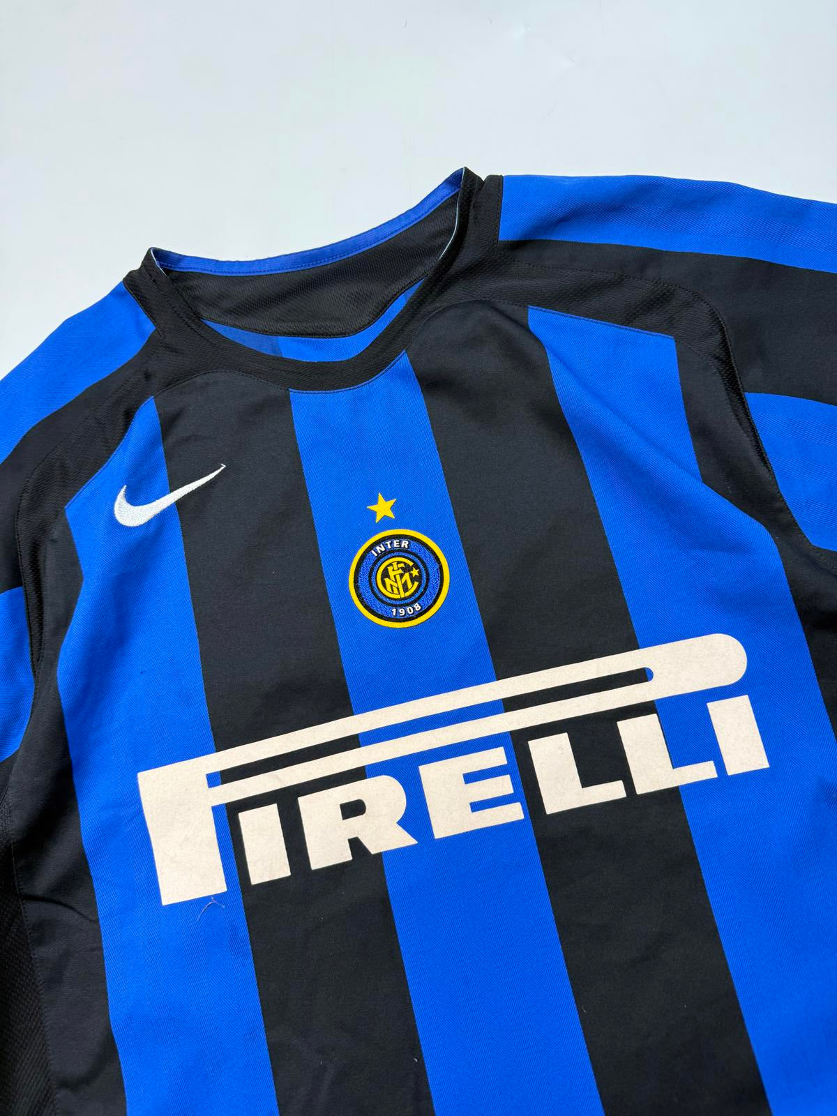 Vintage Inter Milan 2005/06 Nike home football shirt (M)