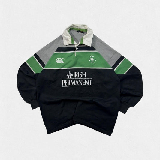 Vintage Ireland 2001/02 Canterbury training rugby union shirt (XL)