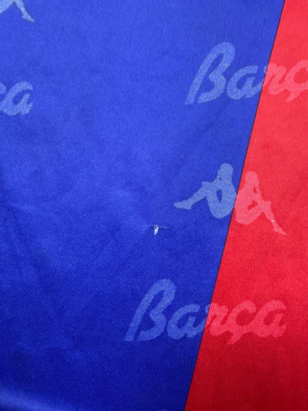 Vintage Barcelona 1992-95 Kappa home football shirt (L)