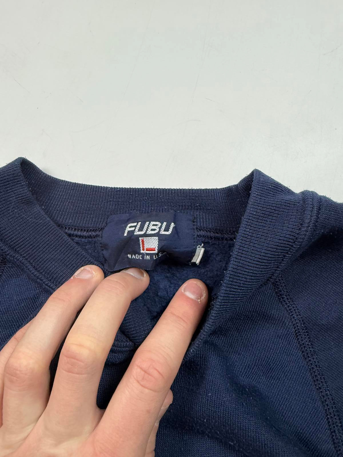 Vintage Y2K Fubu centre logo sweatshirt (L)