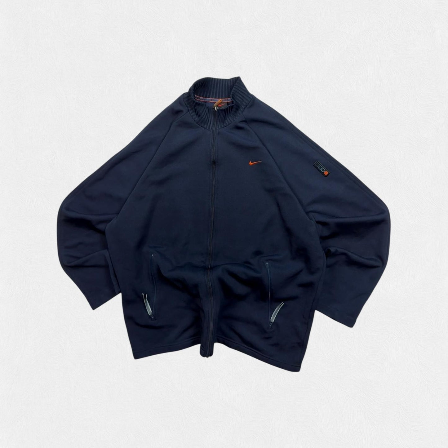 Vintage 90s Nike mini swoosh track top (XL)