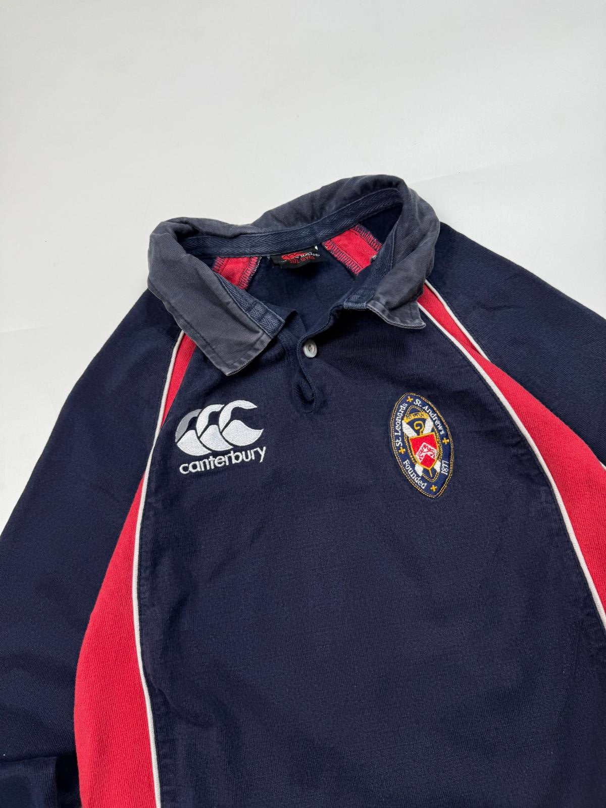 Vintage St Leonard St Andrews canterbury rugby shirt (Y12)