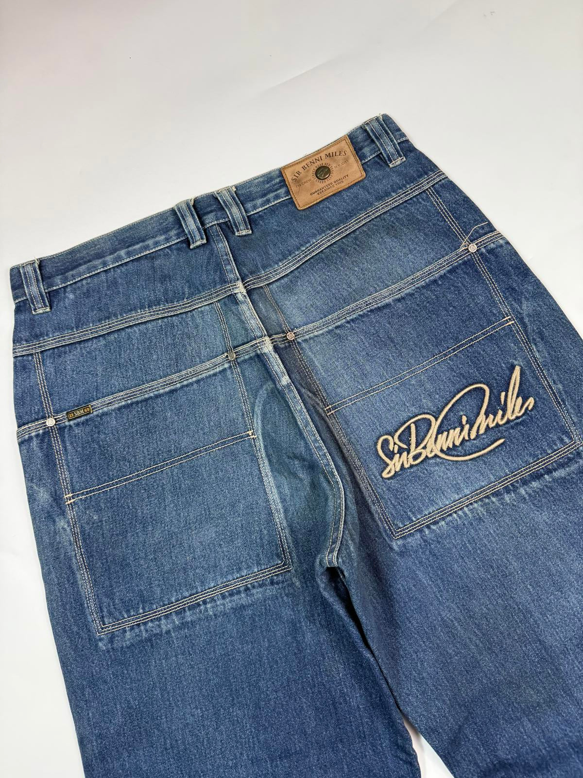 Vintage Sir Benni Miles baggy hip hop Jeans (W34)