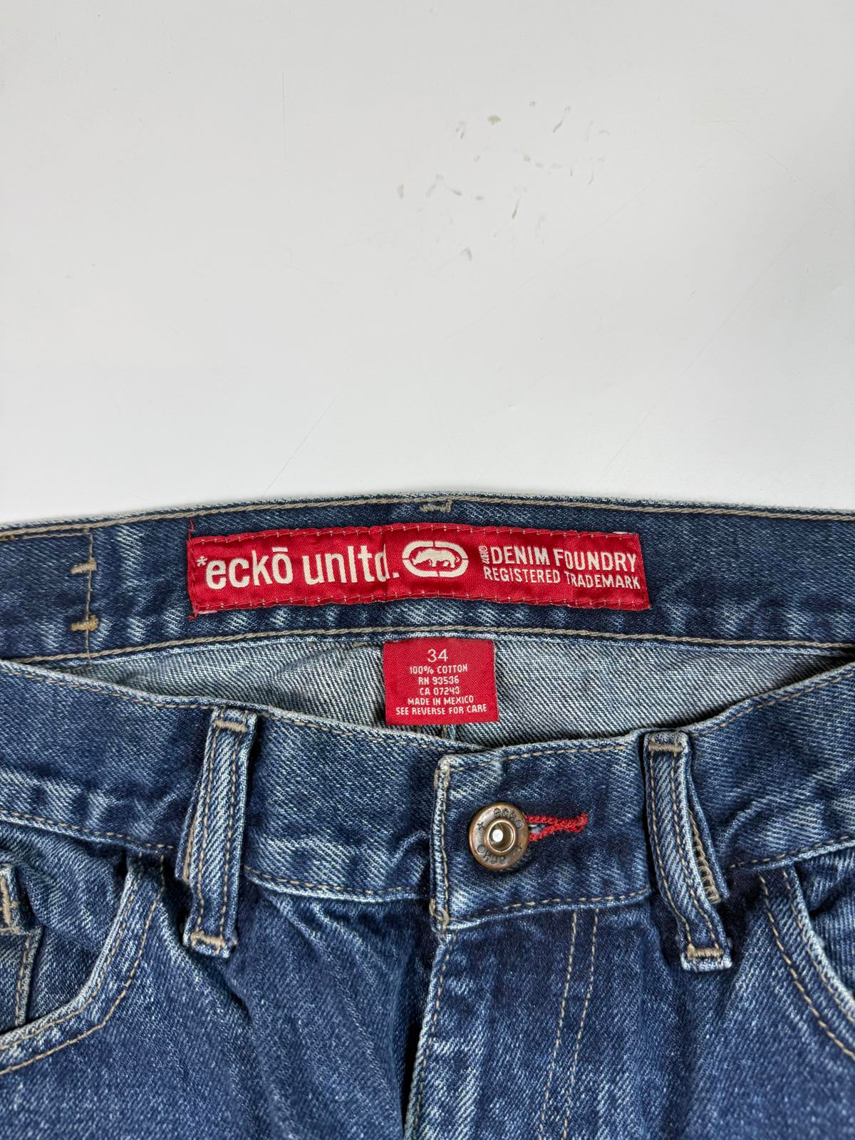 Vintage Ecko Unltd baggy hip hop Jeans (W34)