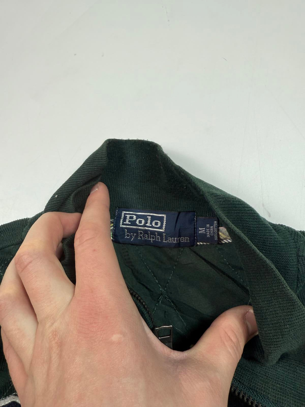 Vintage Polo Ralph Lauren big pony quarter zip sweatshirt (M)