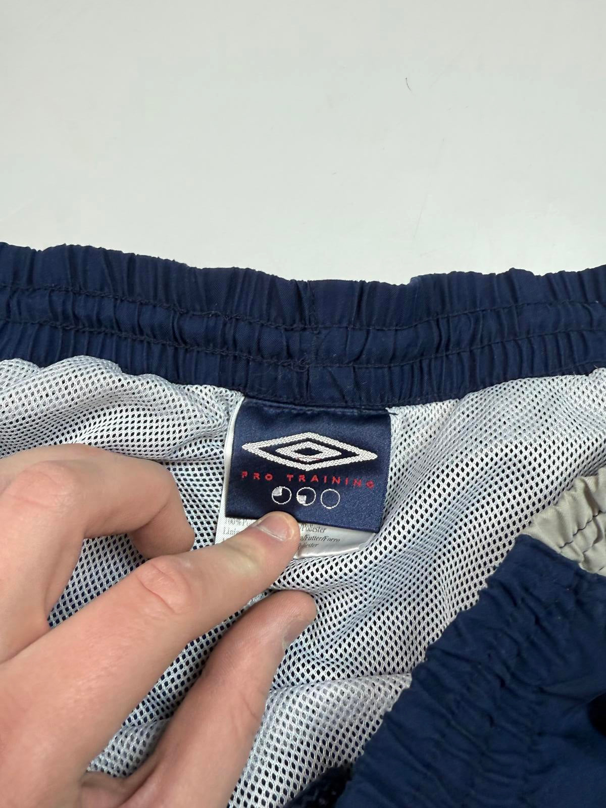 Vintage 90s Umbro pro training baggy track pants (L)