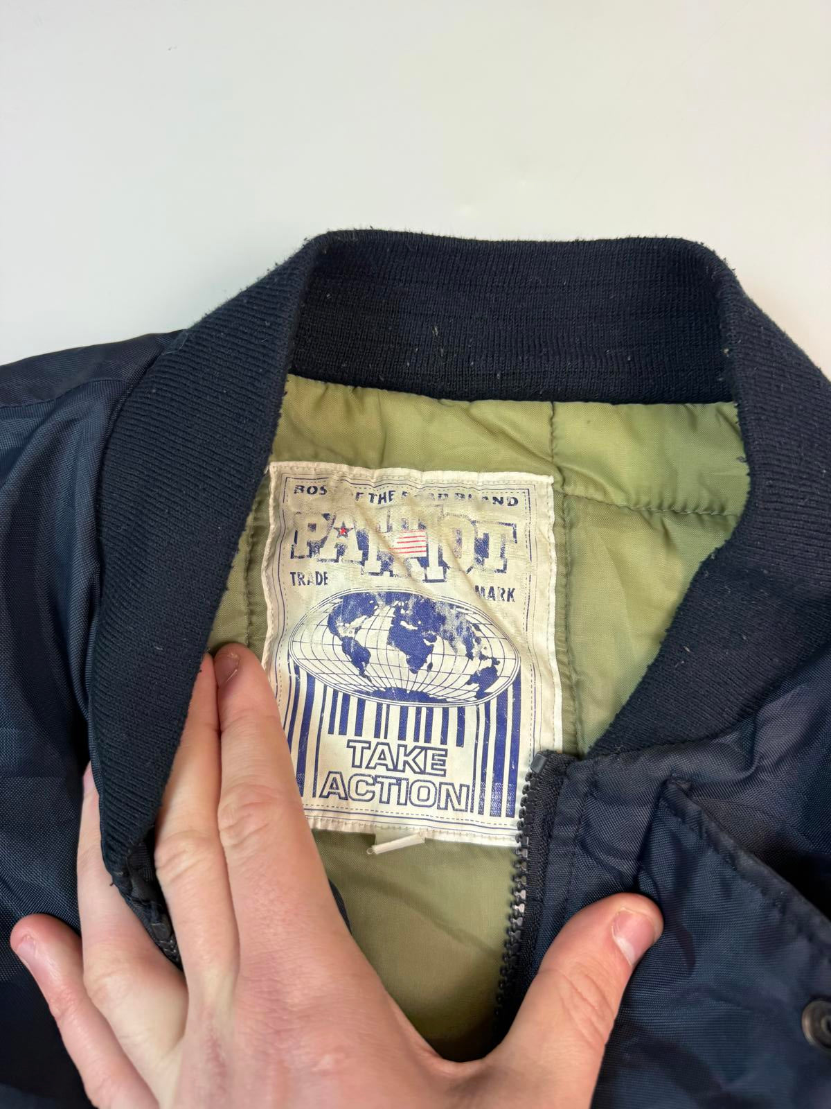 Vintage 90s military bomber jacket (L)