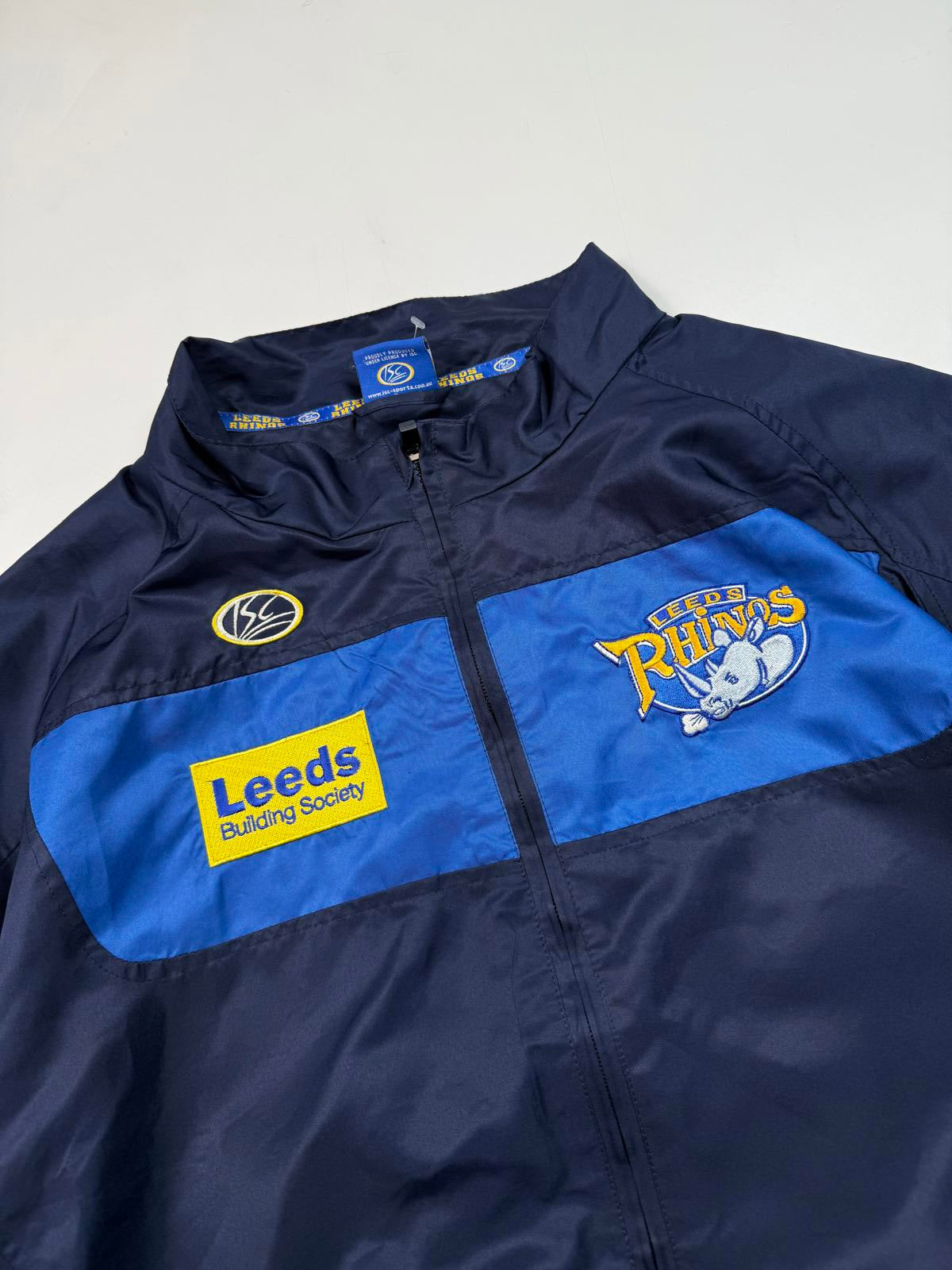 Vintage Leeds Rhinos 2008/09 ISC track jacket (XL)