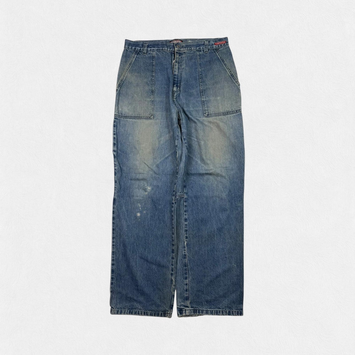 Vintage Y2K baggy hip hop carpenter jeans (W38)