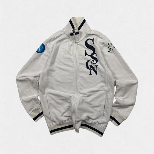 Vintage Napoli Kappa football track top (L)