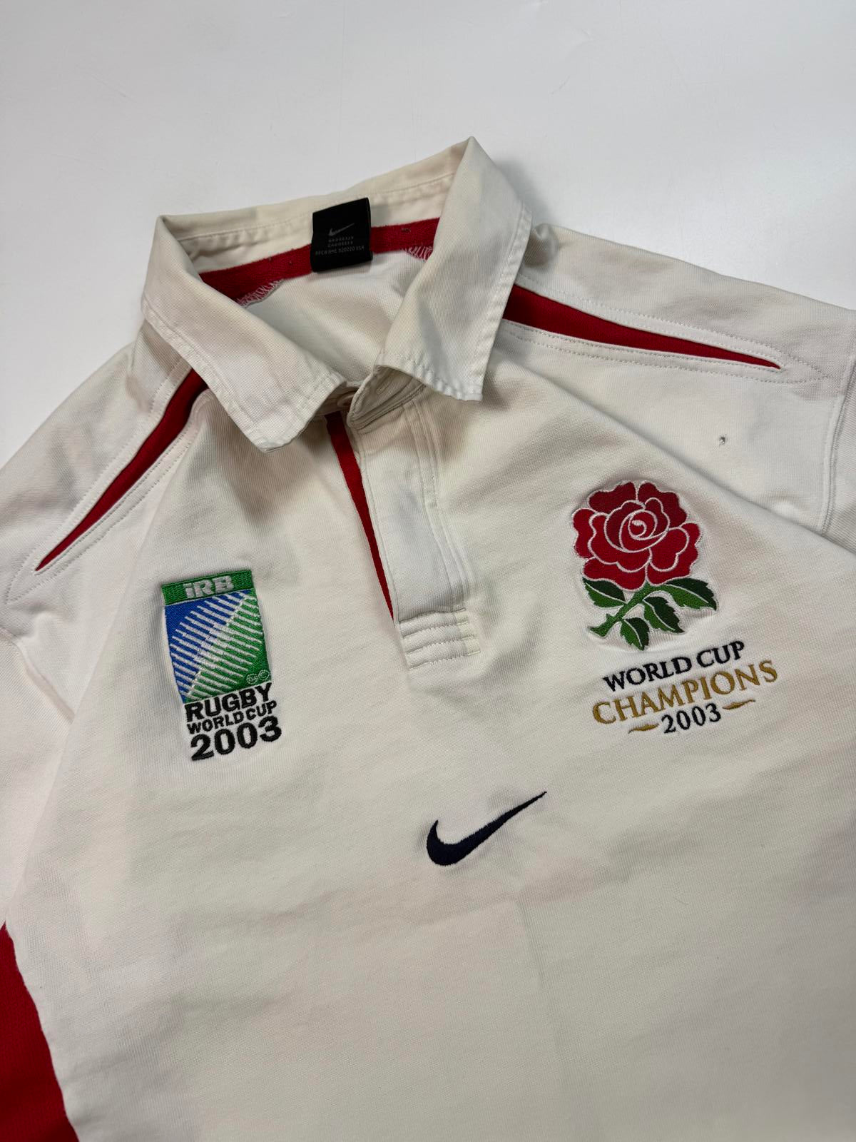 Vintage England 2003 rugby world cup champions Nike rugby shirt (XXL)