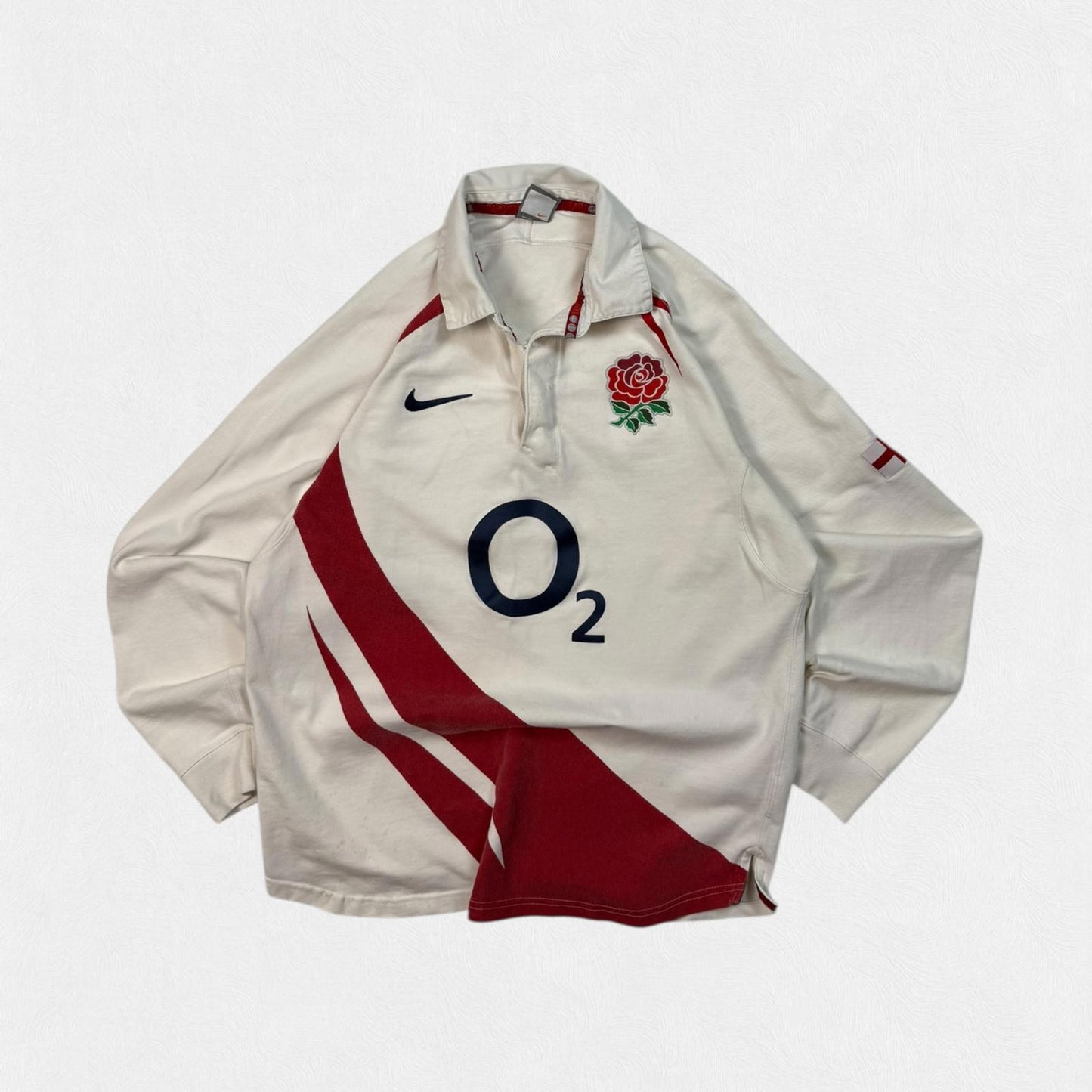Vintage England 2005-07 Nike rugby shirt (L)