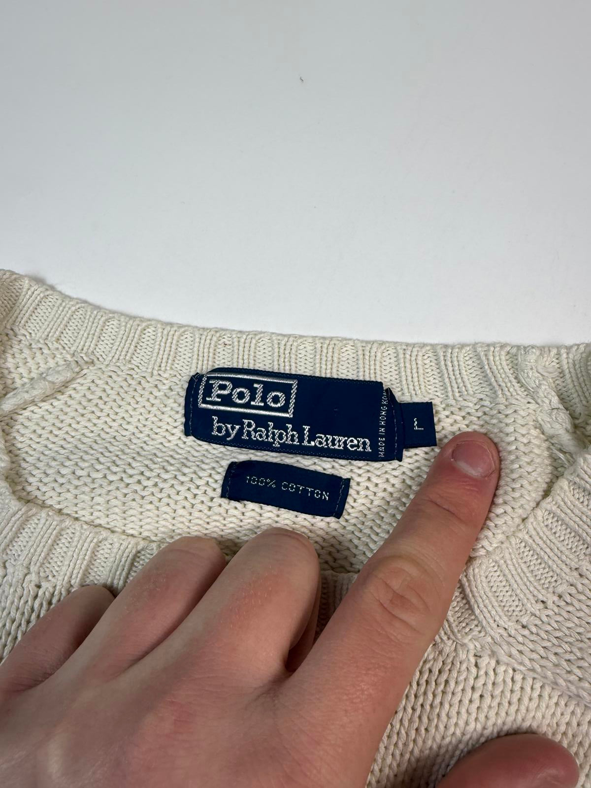 Vintage Polo Ralph Lauren knit sweater (L)