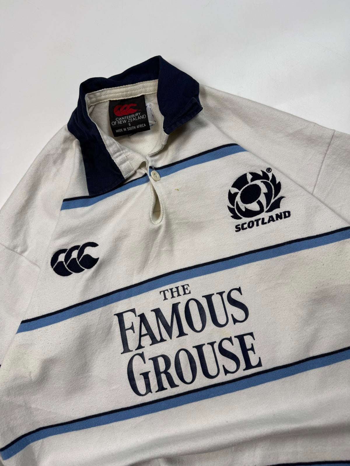 Vintage Scotland 2004/05 Canterbury away rugby shirt (S)