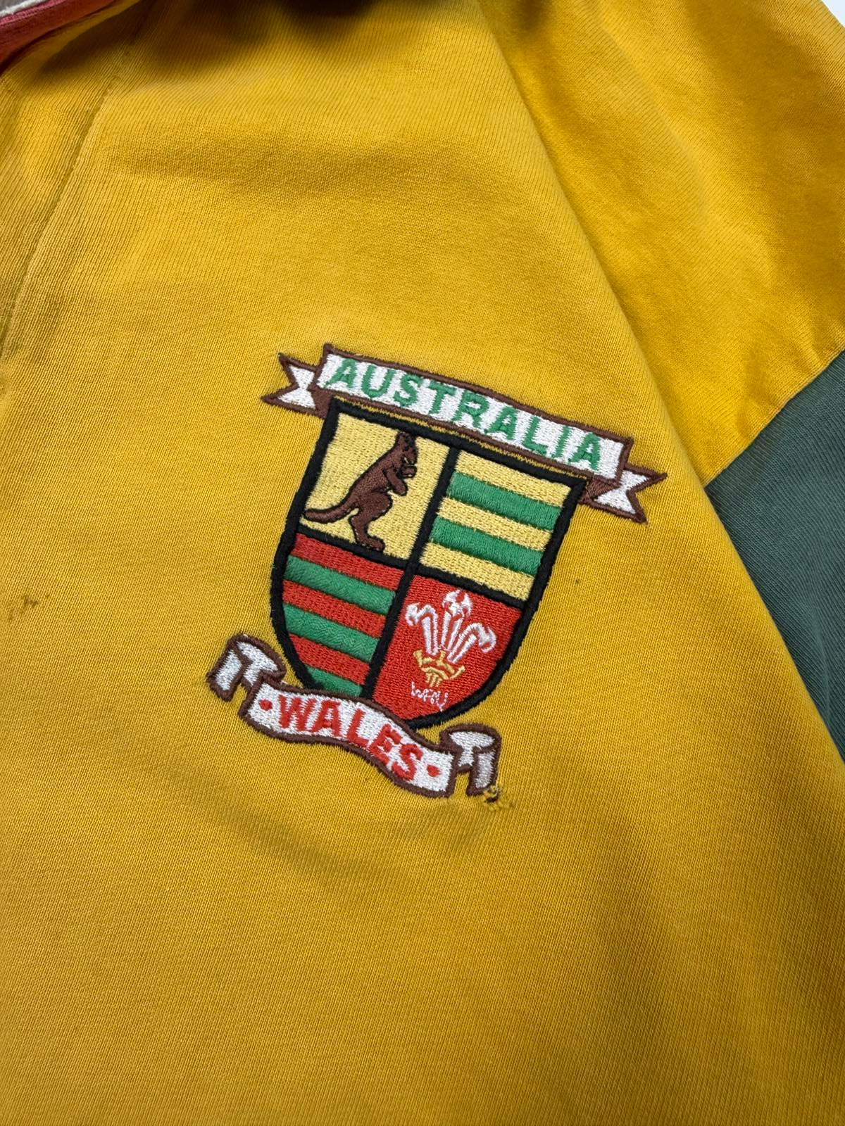 Vintage Wales v Australia 1996 Cotton Traders rugby shirt (XL)