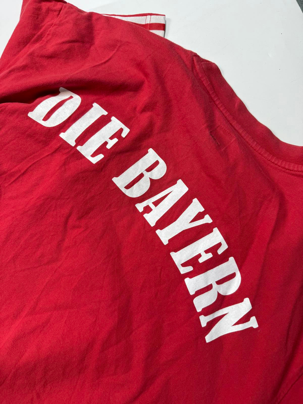 Vintage Bayern Munich adidas originals football t shirt (XL)