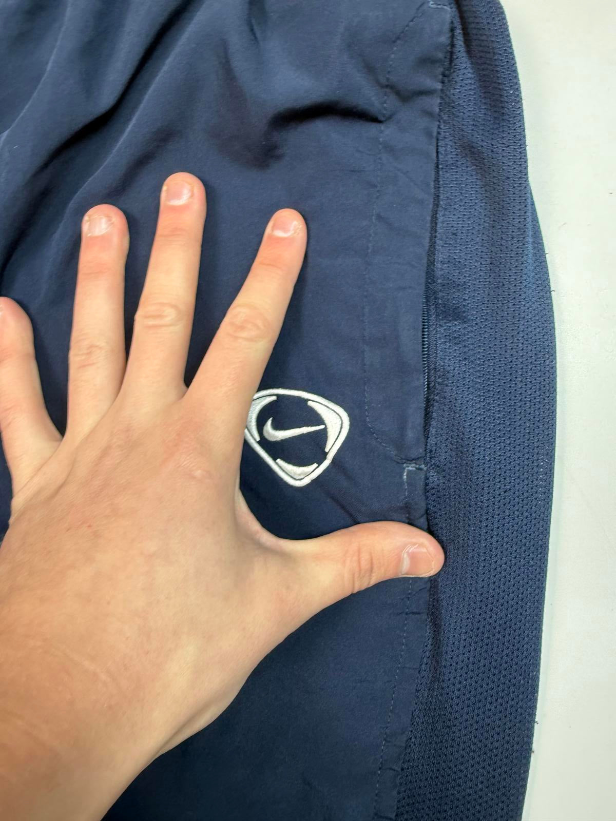 Vintage Nike shield baggy football track pants (L)