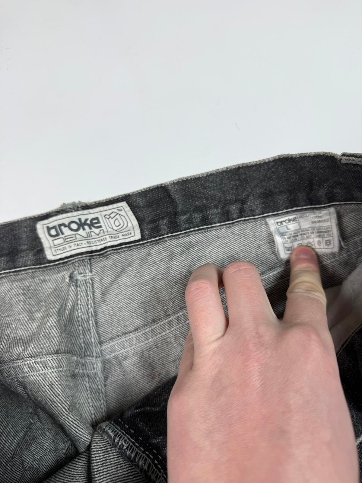 Vintage Y2K baggy hip hop carpenter jeans (W34)