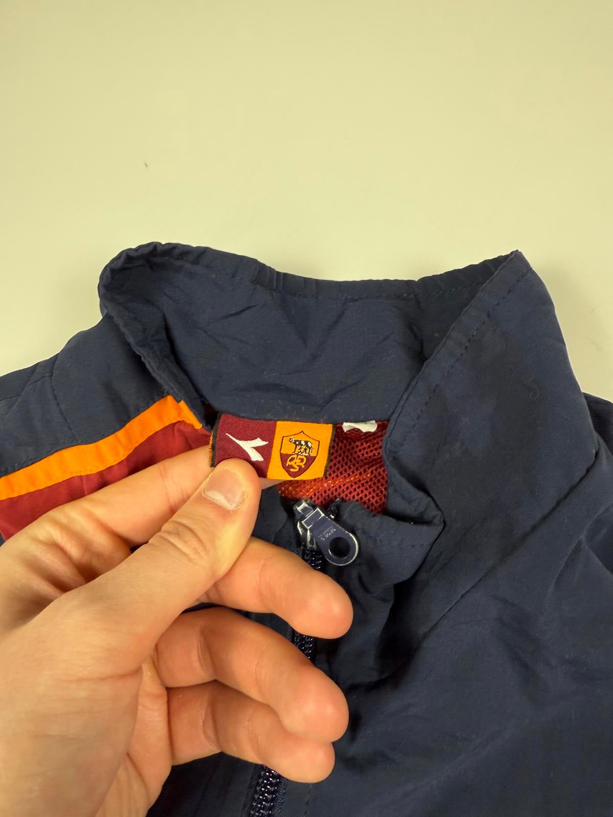 Vintage AS Roma 2005/06 Diadora football tracksuit (M)