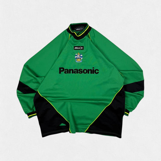 Vintage Huddersfield town 1999-01 Mitre goalkeeper football shirt (XL)