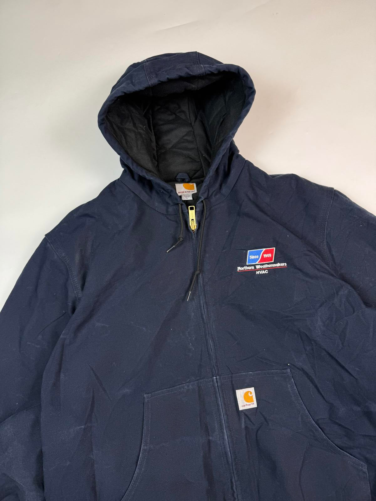 Carhartt workwear hooded active jacket (XL)