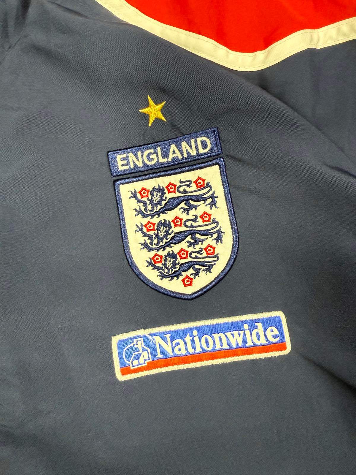 Vintage England 2007-09 Umbro football track jacket (XL)