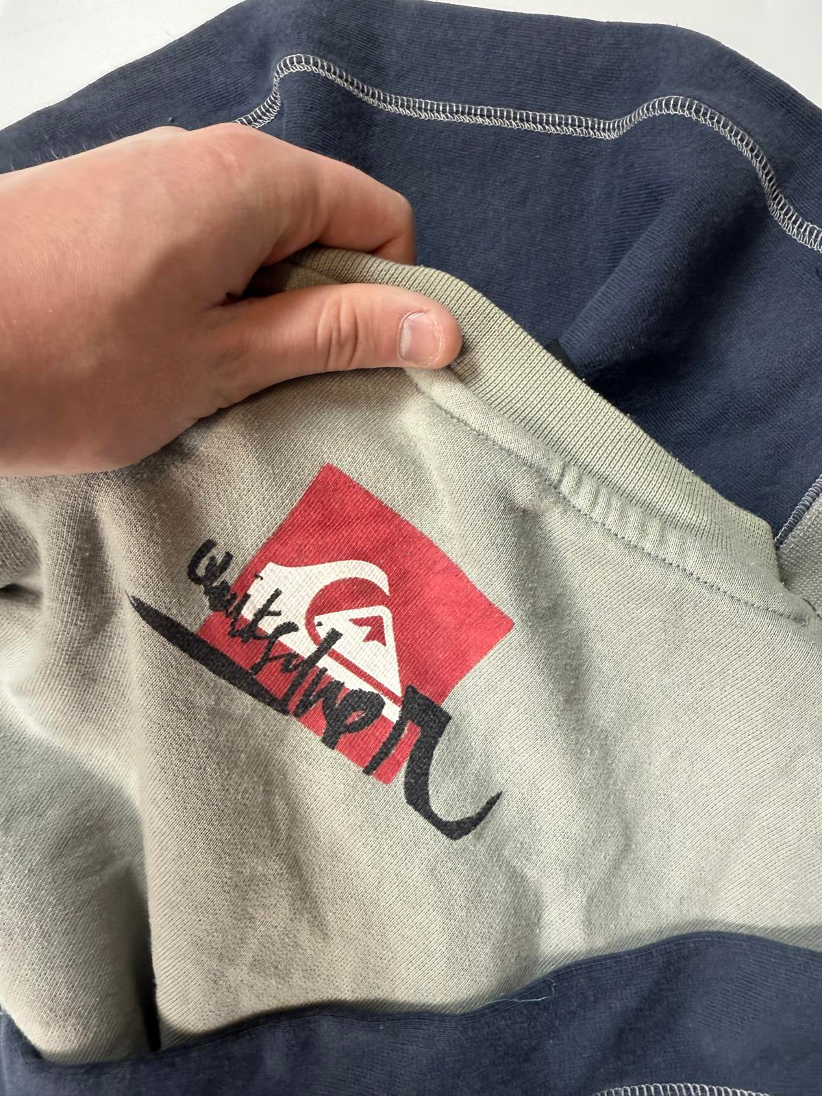 Vintage Y2K Quiksilver spell out sweatshirt sweatshirt (M)