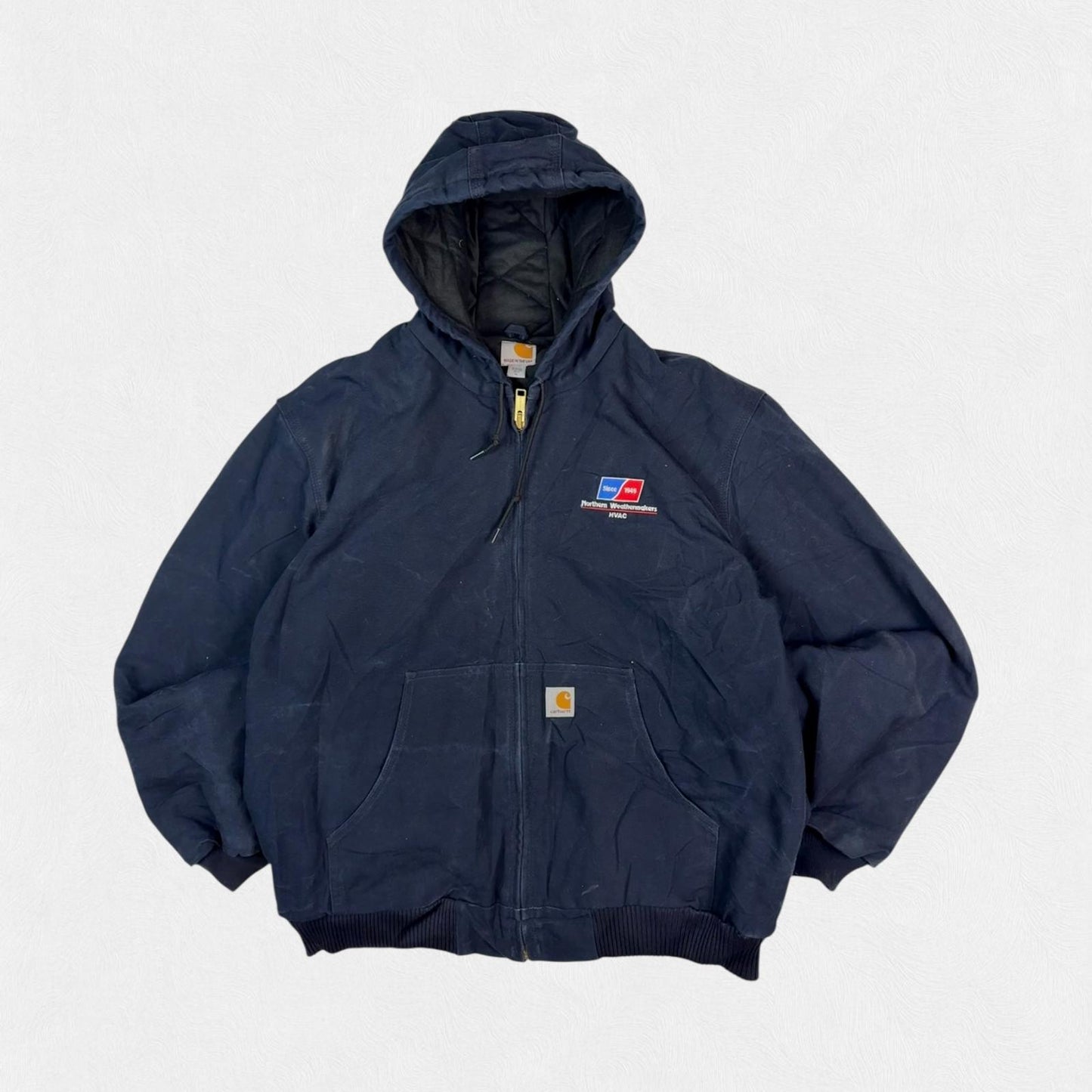 Carhartt workwear hooded active jacket (XL)