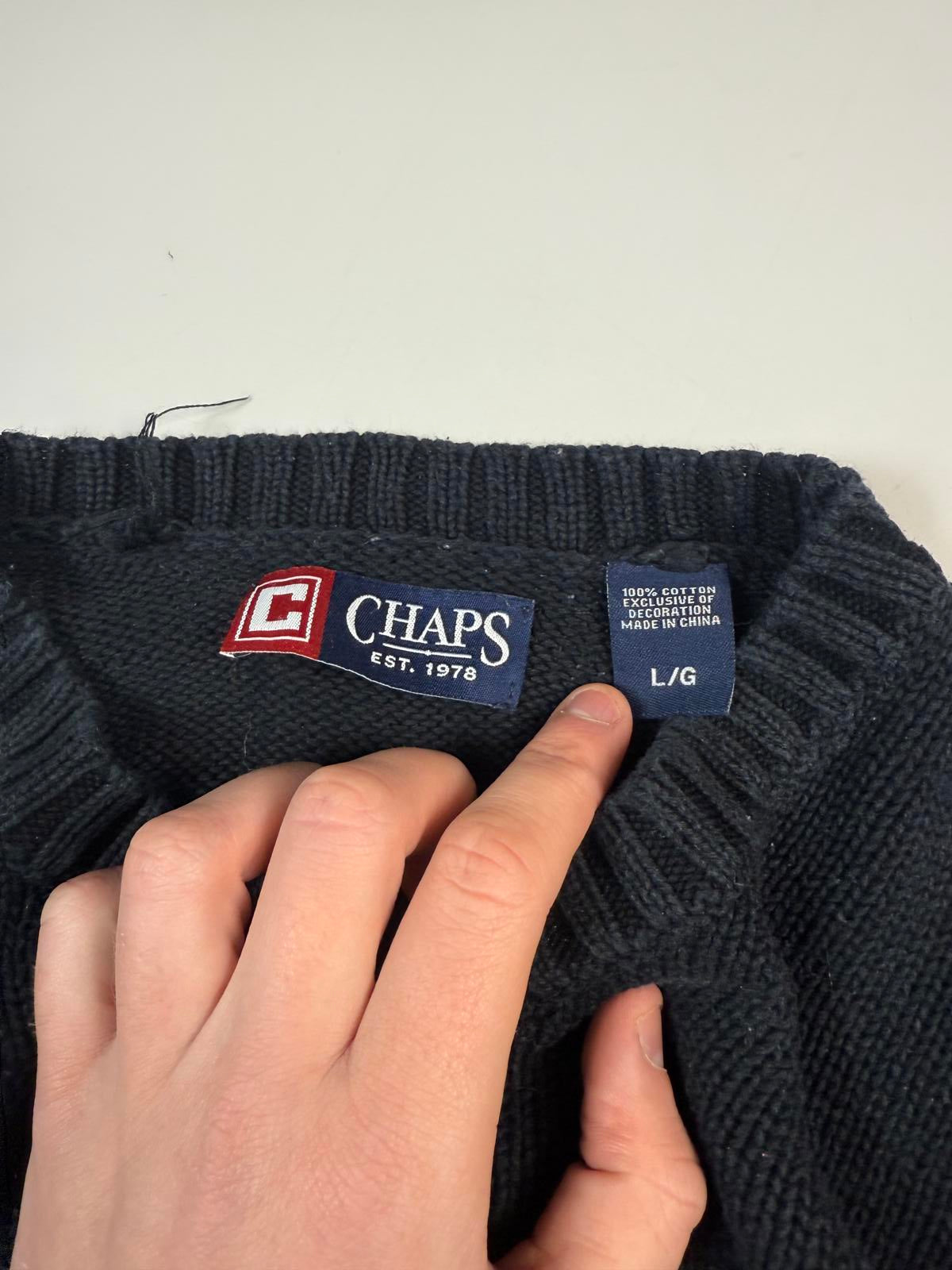 Vintage Chaps Ralph Lauren knit sweater (L)