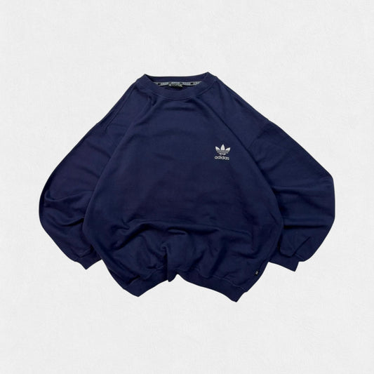 Vintage 90s adidas originals small logo sweatshirt (XL)