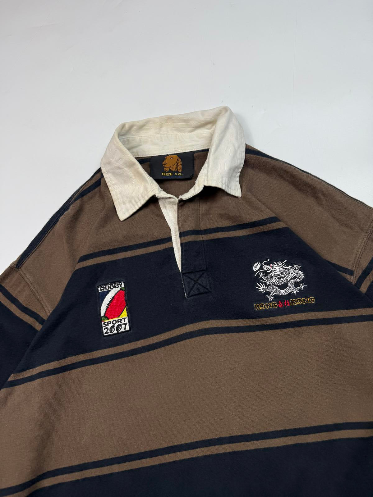 Vintage Hong Kong sevens 2007 rugby shirt (XXL)