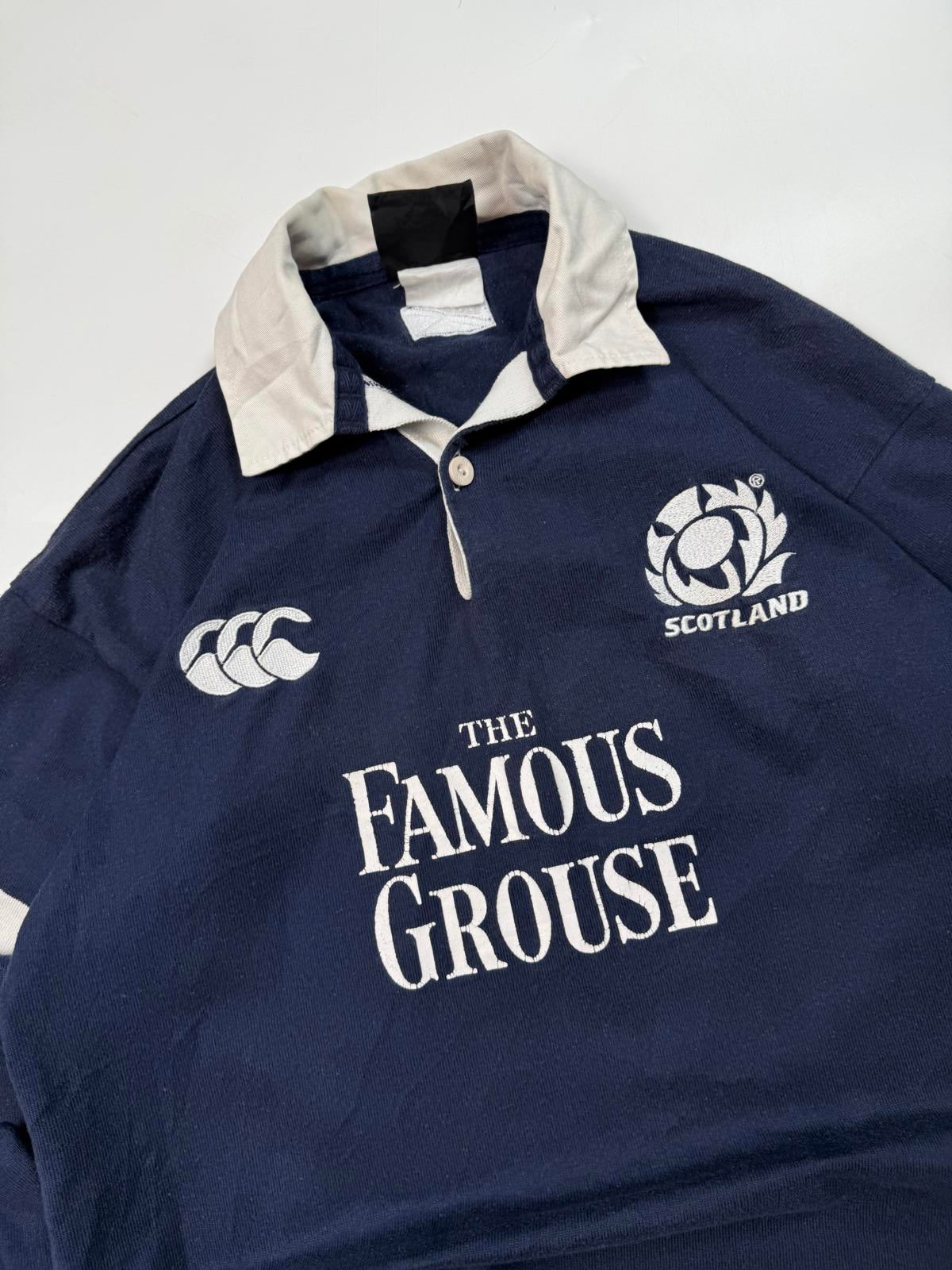Vintage Scotland 2002-05 Canterbury rugby shirt (S)